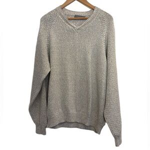 Talbot’s v-neck pale color pullover sweater